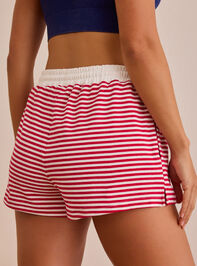 Luxe Stripe Lounge Short Detail 5 - AS Kids