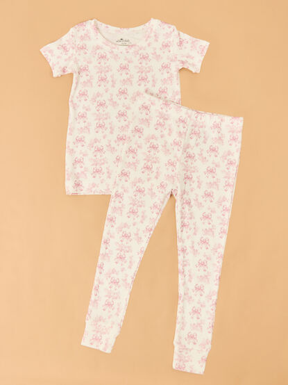 Bonnie Bows Toile Lounge Set - ALTAR'D STATE KIDS