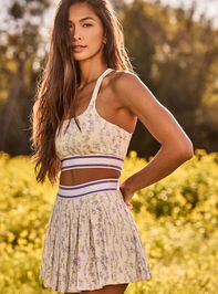 Matchpoint Meadow Pleated Skort Detail 4 - ALTAR'D STATE KIDS