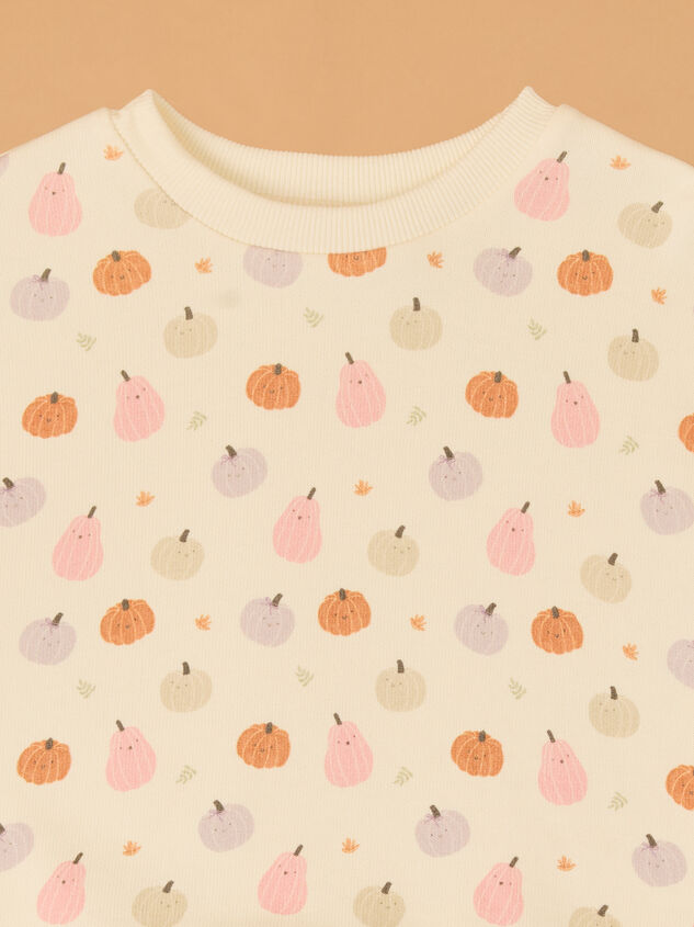 Ella Pumpkin Lounge Set Detail 3 - AS Kids