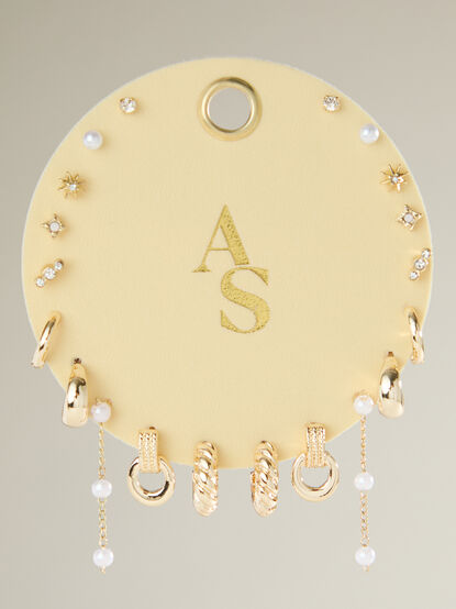 Mariella 18K Gold Earring Set - ALTAR'D STATE KIDS