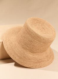 Chloe Raffia Bucket Hat - AS Kids