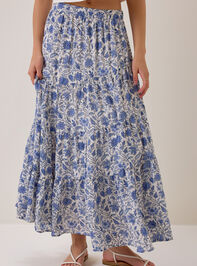 Solara Tiered Maxi Skirt Detail 2 - AS Kids