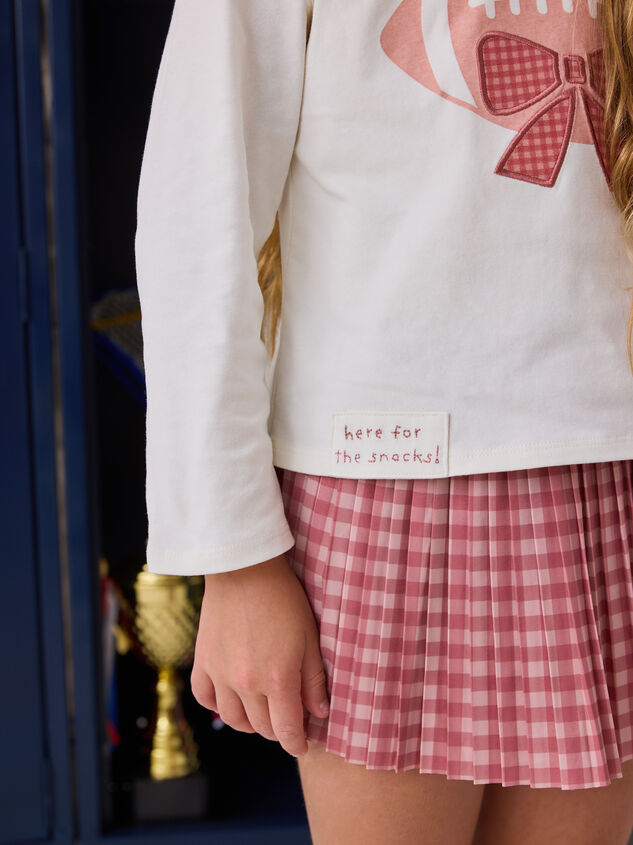 Here for the Snacks Long Sleeve Detail 5 - AS Kids