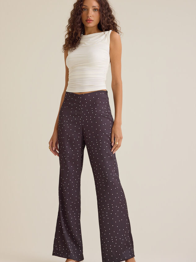 Baylee Satin Polka Dot Pant - ALTAR'D STATE KIDS