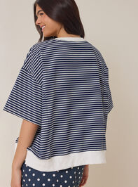 USA Striped Graphic Tee Detail 5 - ALTAR'D STATE KIDS