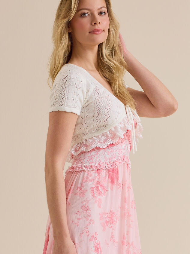 Posie Pointelle Lace Top Detail 3 - ALTAR'D STATE KIDS