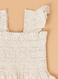 Esme Floral Smocked Dress Detail 4 - ALTAR'D STATE KIDS