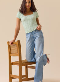 Blaire Short Sleeve Seamless Floral Tee - ALTAR'D STATE KIDS