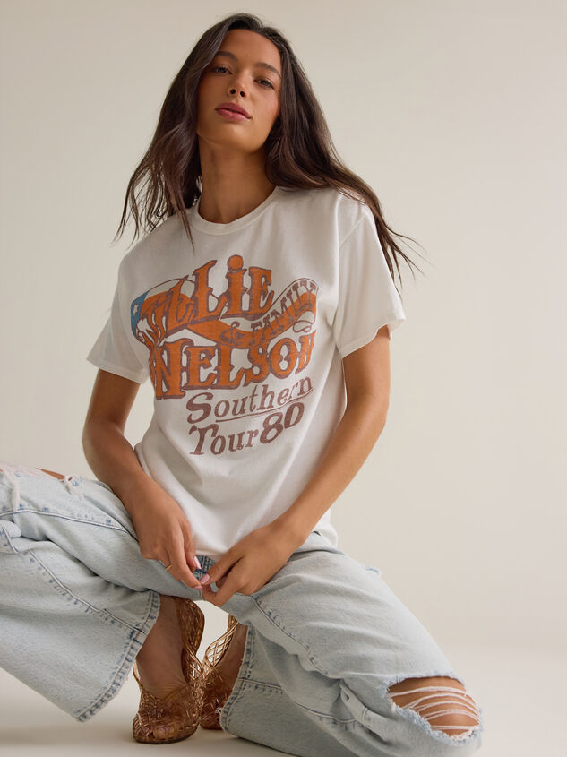 Willie Nelson Oversized Tee - AS Kids