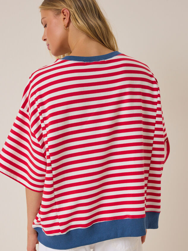 USA 1776 Striped Tee Detail 4 - ALTAR'D STATE KIDS