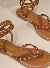 Athena Strappy Wrap Sandal Detail 2 - AS Kids
