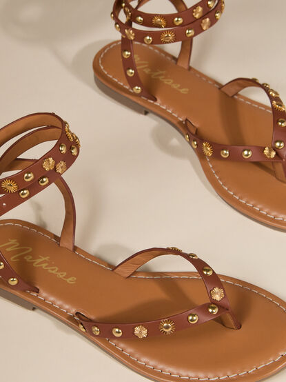 Athena Strappy Wrap Sandal - AS Kids