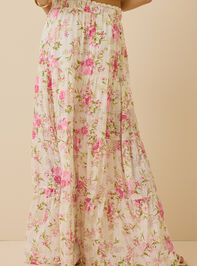 Kelsey Tiered Floral Maxi Skirt Detail 5 - ALTAR'D STATE KIDS