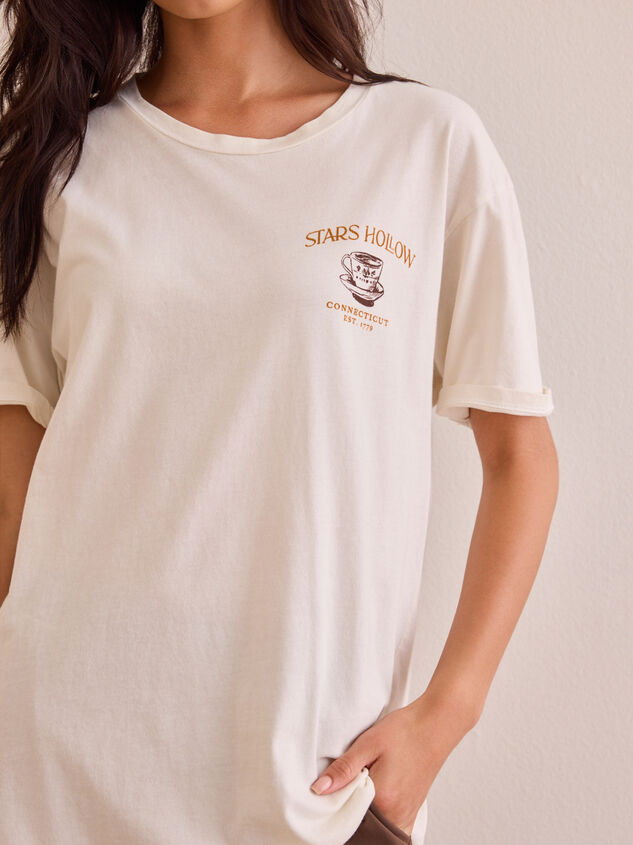 Stars Hollow Coffee Club Tee Detail 2 - AS Kids