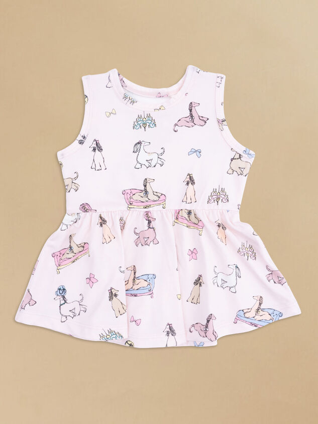 Fancy Dog Top and Short Set Detail 2 - AS Kids
