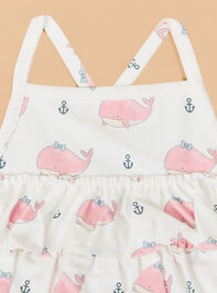 Brooke Bubbly Whale One-Piece Swimsuit Detail 2 - ALTAR'D STATE KIDS