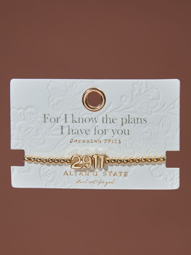 29:11 Gold Bead Bracelet - ALTAR'D STATE KIDS