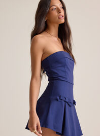 Kailynn Strapless Bow Romper Detail 3 - AS Kids