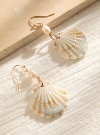 Pearl Seashell Dangle Earring - ALTAR'D STATE KIDS