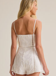 Lacey Eyelet Romper Detail 5 - AS Kids