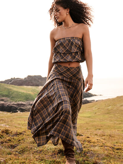 Camden Plaid Tube Top - AS Kids