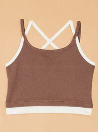 Sami Solid Rib Double Layer Tank - AS Kids
