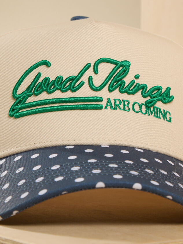 Good Things Are Coming Trucker Hat Detail 2 - ALTAR'D STATE KIDS