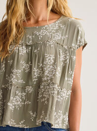 Blythe Embroidered Babydoll Top - AS Kids
