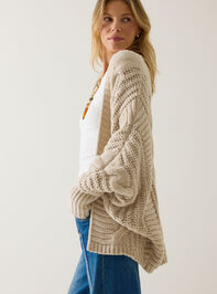 Luna Open Front Cardigan Detail 5 - AS Kids