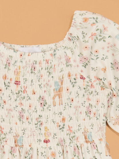 Enchanted Forest Smocked Dress - AS Kids