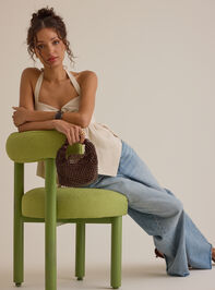 Lexey Backless Halter Tank Detail 2 - ALTAR'D STATE KIDS