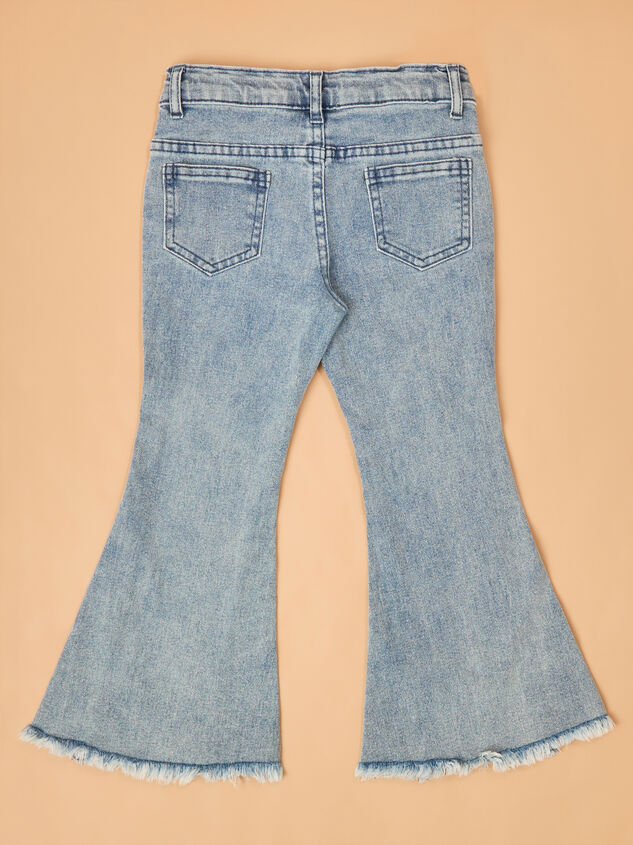 Edie Bow Flare Jeans Detail 5 - AS Kids