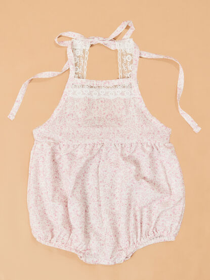 Ivy Floral Lace Romper - ALTAR'D STATE KIDS