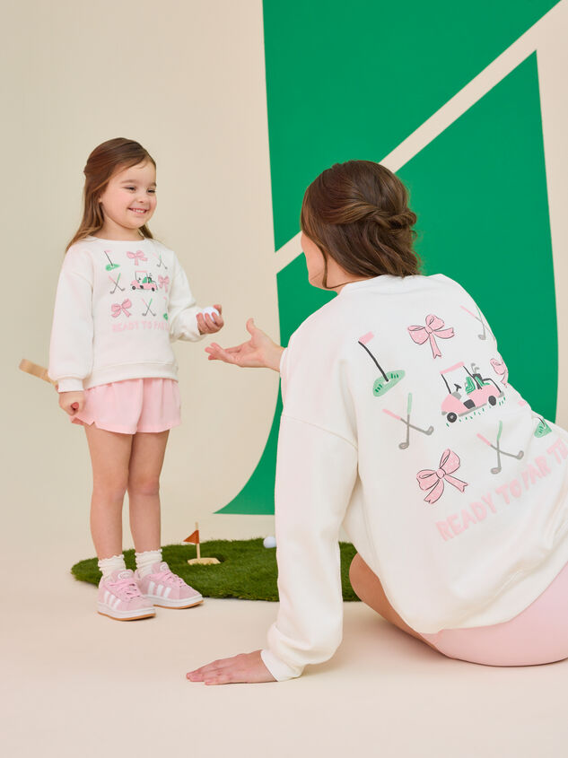 Ready To Par Tee Mama Crewneck - ALTAR'D STATE KIDS