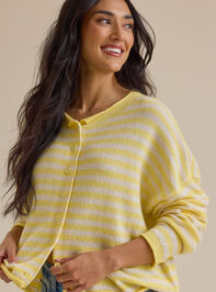 Sophia Stripe Cardigan Detail 2 - ALTAR'D STATE KIDS