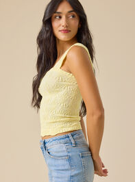 Blaire Seamless Floral Cami Detail 3 - ALTAR'D STATE KIDS