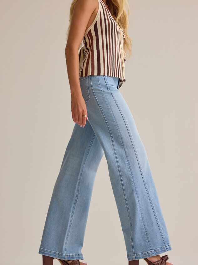 Edina High Rise Seam Jean Detail 3 - AS Kids