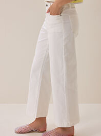 Everly Wide Leg Crop Jean Detail 4 - AS Kids
