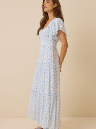 Serena Floral Maxi Dress Detail 5 - AS Kids