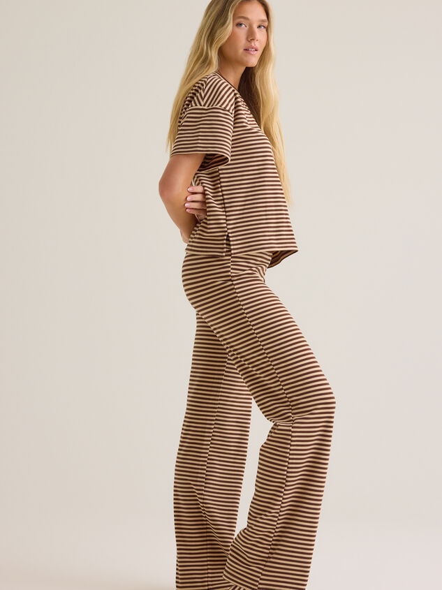 Alaya Stripe Lounge Top Detail 4 - AS Kids