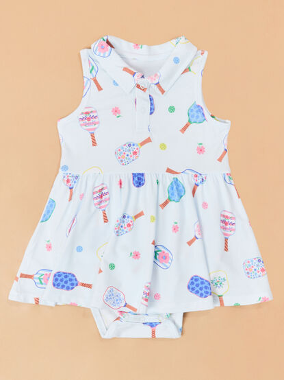 Floral Pickleball Polo Dress - ALTAR'D STATE KIDS