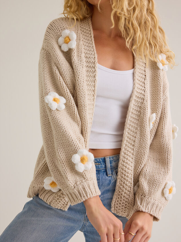 Jennie 3D Flower Cardigan - AS Kids