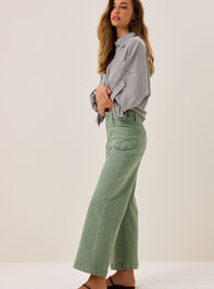 Garner High Rise Denim Pant Detail 4 - AS Kids