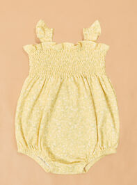 Amy Floral Smocked Bubble - ALTAR'D STATE KIDS