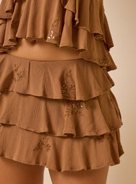 Miley Embroidered Ruffle Skirt Detail 6 - AS Kids