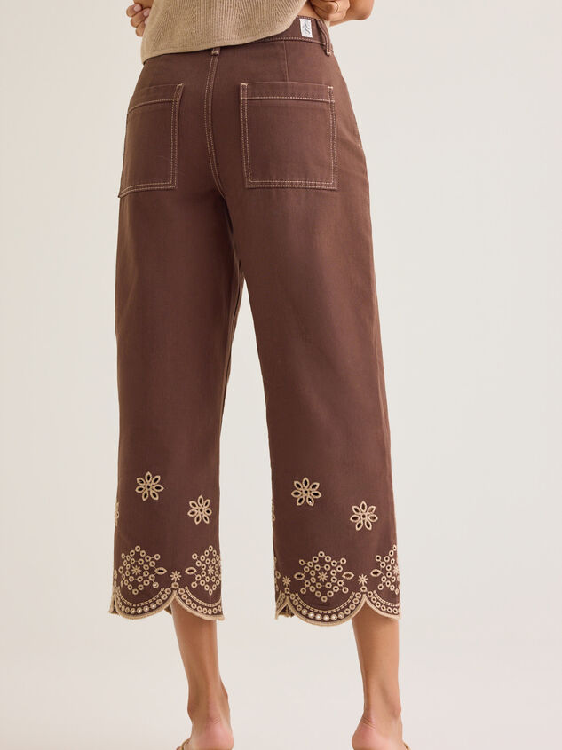 Natalee Embroidered Eyelet Jeans Detail 5 - AS Kids