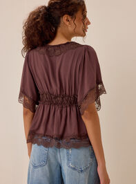 Evanelle Lace Babydoll Top Detail 3 - AS Kids