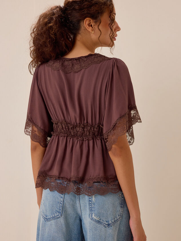 Evanelle Lace Babydoll Top Detail 3 - AS Kids