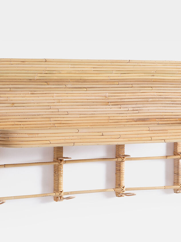 Brennan Rattan Wall Shelf Detail 3 - ALTAR'D STATE KIDS